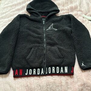 Jordan Kids Black Fleece Hoodie